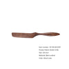 Minimalist Black Walnut Cutlery Set – Nordic Style Portable Wooden Tableware