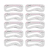 One Step Eyebrow Stamp Shaping Kit – Eyebrow Gel with Stencils & Brush