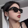 Retro Square Cat Eye Sunglasses – UV Protection for Small Faces