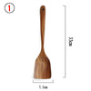 Thailand Teak Wooden Utensils – Natural Handcrafted Kitchen Set