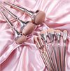 Beginner Makeup Brush Set – 9-Piece Foundation & Beauty Brushes