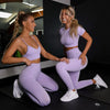 Seamless Yoga Sport Set – Sculpt, Move & Glow
