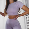 Seamless Yoga Sport Set – Sculpt, Move & Glow