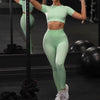 Seamless Yoga Sport Set – Sculpt, Move & Glow