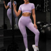 Seamless Yoga Sport Set – Sculpt, Move & Glow