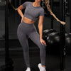 Seamless Yoga Sport Set – Sculpt, Move & Glow