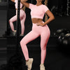 Seamless Yoga Sport Set – Sculpt, Move & Glow