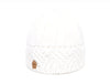 Retro Diamond Grid Knit Beanie – Unisex Vintage Dome Hat
