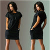 Casual Belted T-Shirt Dress – Everyday Comfort, Street-Chic Style