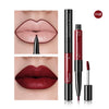 Pudaier 2-in-1 Matte Lip Gloss & Lip Liner – Agate Red Velvet Tint