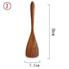 Thailand Teak Wooden Utensils – Natural Handcrafted Kitchen Set