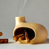 Ceramic Incense Burner – With Palo Santo & Sage for Aromatherapy Rituals