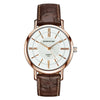 Fashionable Rose Gold Roman Digital Belt Couple Student Watch – Casual Quartz Timepiece