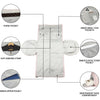 Travel Bag with Shoe & Coat Storage – Business Trip Luggage with Carry Handle