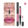 Pudaier 2-in-1 Matte Lip Gloss & Lip Liner – Agate Red Velvet Tint