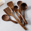 Thailand Teak Wooden Utensils – Natural Handcrafted Kitchen Set