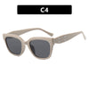 Retro Square Cat Eye Sunglasses – UV Protection for Small Faces
