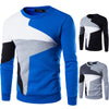 Men’s Printed Casual O-Neck Slim Cotton Sweater – Stylish Comfort