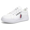 Girls’ Casual Leather Board Shoes – Stylish Height-Boosting Sneakers