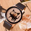 Cat PU Belt Watch β Fashion Calendar Design