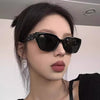 Retro Square Cat Eye Sunglasses – UV Protection for Small Faces