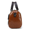 GVintage Flower PU Leather Shoulder Bag – Large Capacity Luxury Designer Handbag