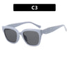 Retro Square Cat Eye Sunglasses – UV Protection for Small Faces