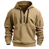 Men’s Half Zip Hoodie – Casual & Sporty Pullover Sweatshirt