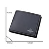 Men’s PU Leather Wallet – Short, Soft & Zippered