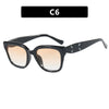 Retro Square Cat Eye Sunglasses – UV Protection for Small Faces