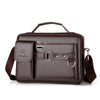 Men’s One Shoulder Crossbody Bag – Casual PU Leather Handbag