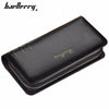 Baellerry Large PU Leather Men’s Wallet – Long Clutch with Card & Phone Pockets