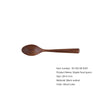 Minimalist Black Walnut Cutlery Set – Nordic Style Portable Wooden Tableware