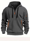 Men’s Half Zip Hoodie – Casual & Sporty Pullover Sweatshirt