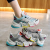 Rainbow Chunky Sneakers – Women’s Summer Platform Shoes