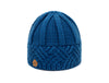 Retro Diamond Grid Knit Beanie – Unisex Vintage Dome Hat