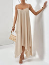 Scoop Neck Midi Cami Dress – Classic & Comfortable