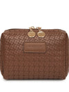 PU Leather Woven Clutch β Small Handbag for Women