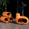 Ceramic Incense Burner – With Palo Santo & Sage for Aromatherapy Rituals