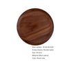 Minimalist Black Walnut Cutlery Set – Nordic Style Portable Wooden Tableware