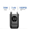 Portable Wireless Car Inflator – Mini Electric Air Pump for Tires & Bikes
