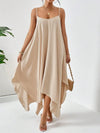 Scoop Neck Midi Cami Dress – Classic & Comfortable
