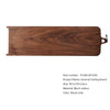 Minimalist Black Walnut Cutlery Set – Nordic Style Portable Wooden Tableware