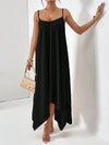 Scoop Neck Midi Cami Dress – Classic & Comfortable