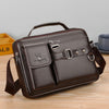 Men’s One Shoulder Crossbody Bag – Casual PU Leather Handbag