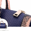 Luxury Crocodile & Snake Print Crossbody Handbag – Chic Designer Bag