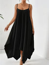 Scoop Neck Midi Cami Dress – Classic & Comfortable