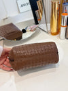 PU Leather Woven Clutch β Small Handbag for Women