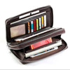 Men’s Luxury PU Leather Wallet – High Capacity Casual & Fashionable