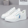 Girls’ Casual Leather Board Shoes – Stylish Height-Boosting Sneakers